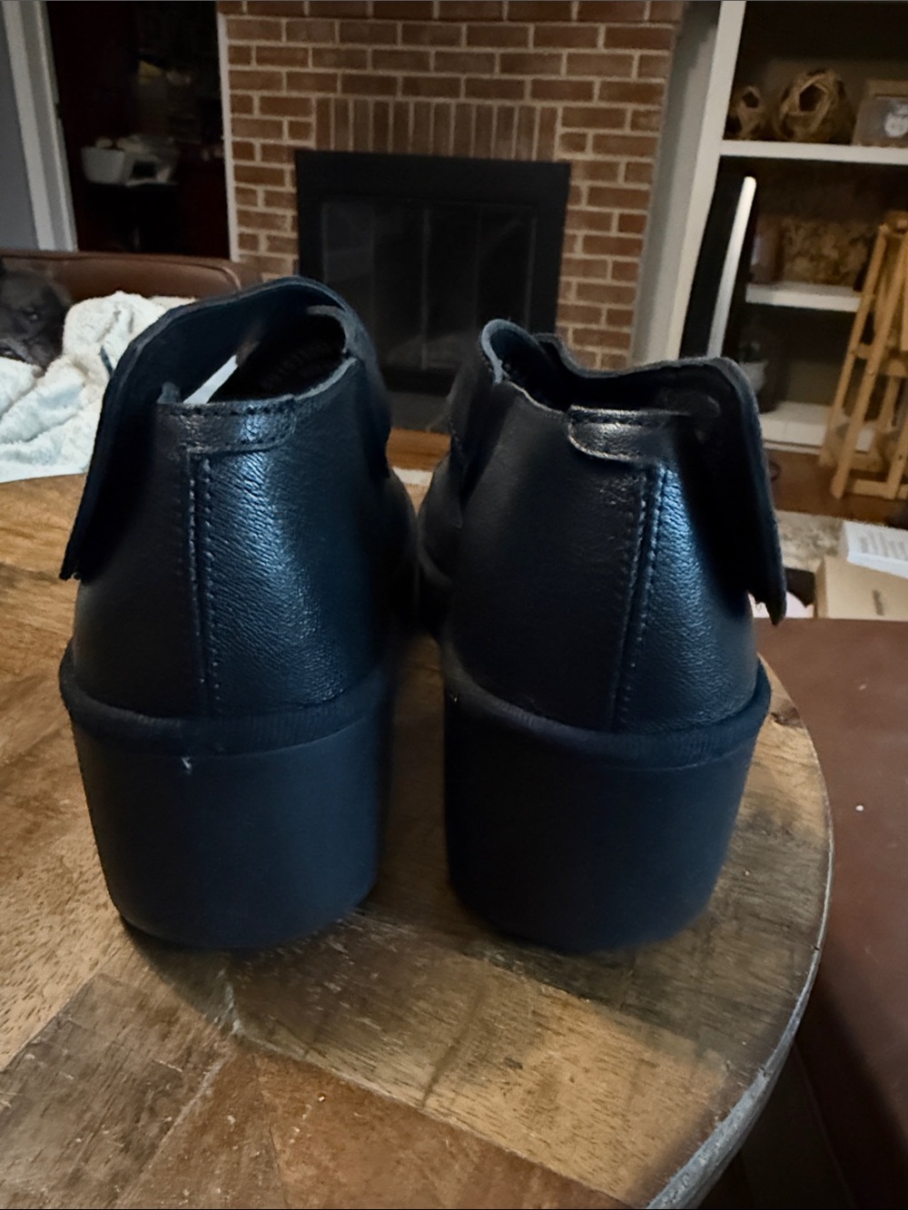 Fly London Togo 533 Leather Platform Shoes 39/9 - Picture 13 of 15